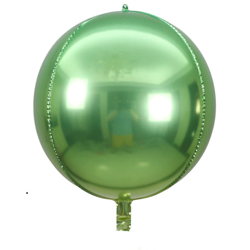 Gradient Color Round Ball Series Carnival Festival Aluminum Foil Aluminum Foil Balloon